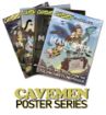 Picture of CAVEMEN Safety Poster Series - (Set of 12)  